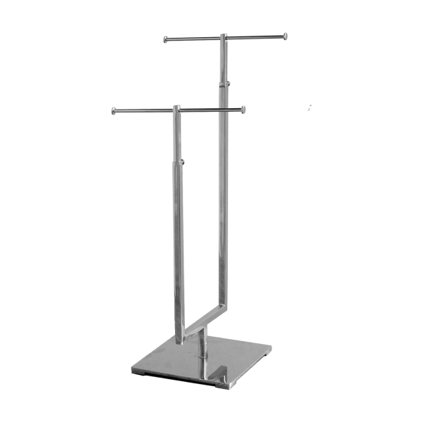 I2-10. 2 TIER JEWELRY DISPLAY - CHROME