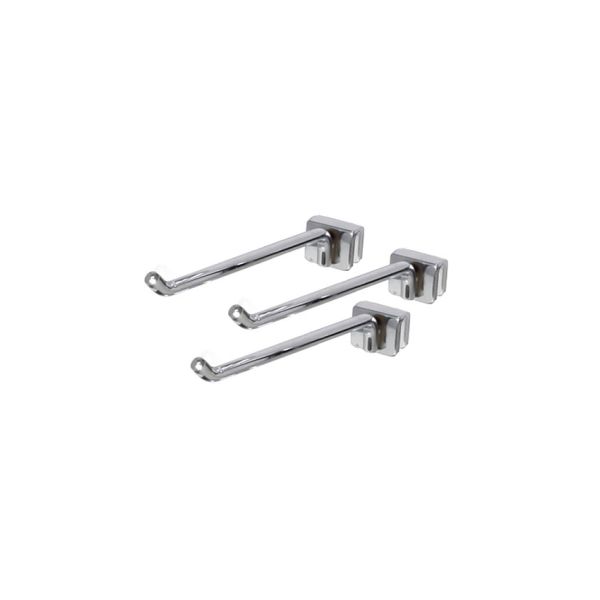 I2-13. 3" ROTATING JEWELRY DISPLAY HOOKS - CHROME