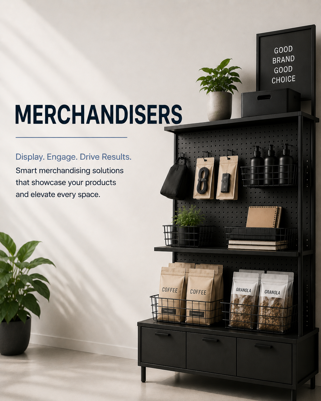 Retail Merchandising Displays & Racks