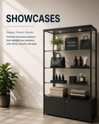 F. Showcases