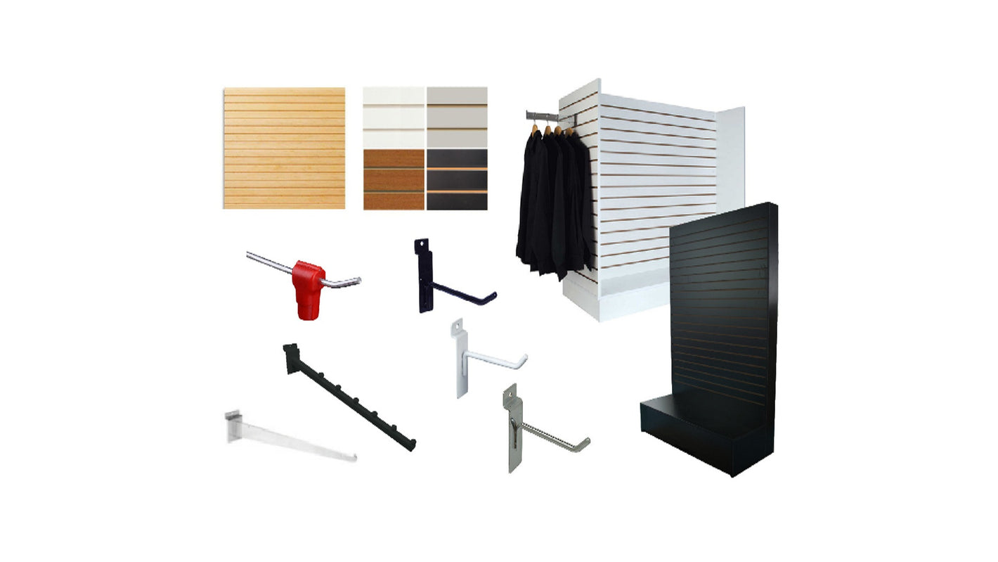 Slatwall Panels & Accessory