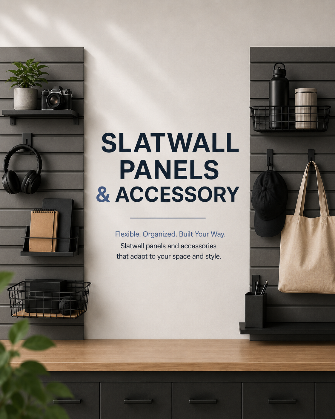 Slatwall Panels & Accessory