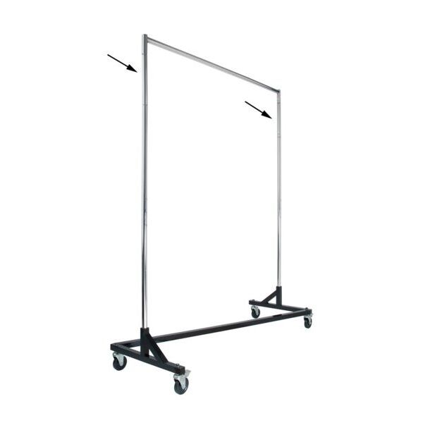 A-19. 12" Chrome Z Rack Height Extensions – 2/Box
