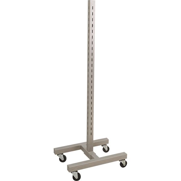 G3-30. AK SINGLE SLOTTED DISPLAYER WITH CASTERS