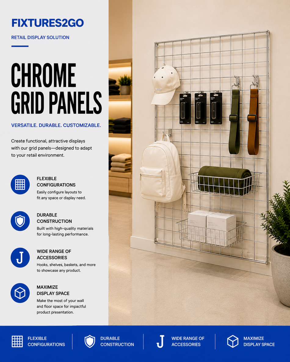 C1-4. CHROME GRID PANELS