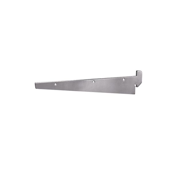 D1-8. Chrome Heavy-Duty Concealed Shelf Brackets – Set of 2