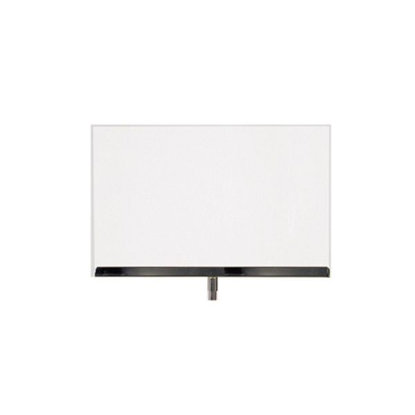 E1-14. Clear Acrylic Side-Load Sign Holders for Racks – Multiple Sizes, Set of 2