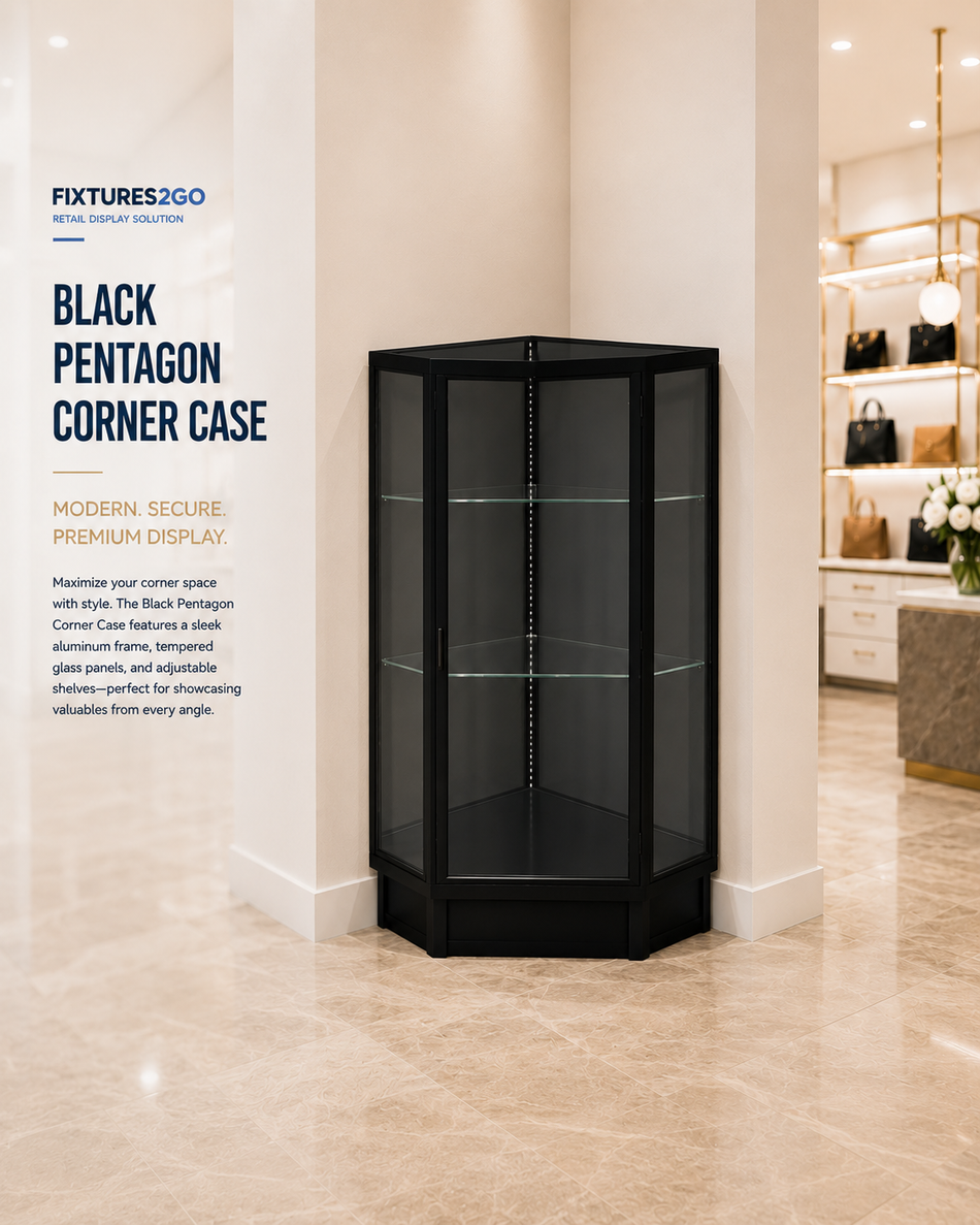 F1-7. BLACK PENTAGON CORNER CASE