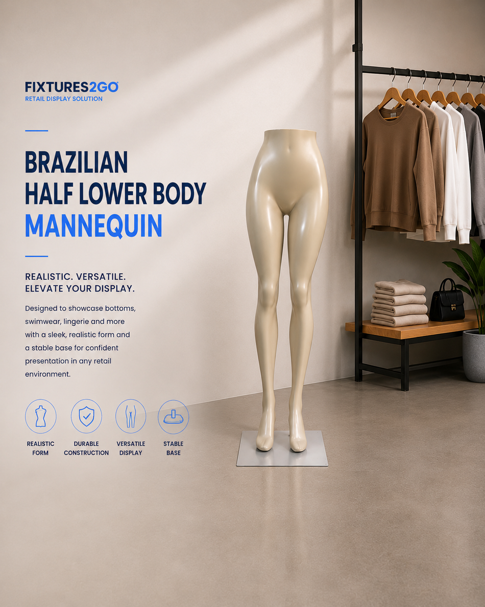 H1-1. BRAZILIAN HALF LOWER BODY MANNEQUIN