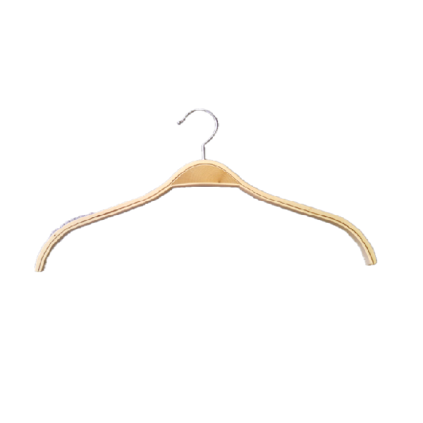 J3-11. 17" BAMBOO STYLE WOODEN TOP HANGER